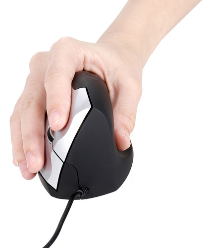 Mouse Ergonómico Vertical Con Cable.teclas Óptico Para Jue