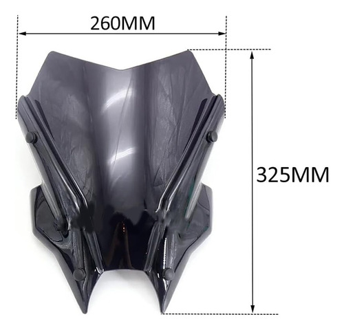Parabrisas Para Yamaha Mt-09 2021 2022