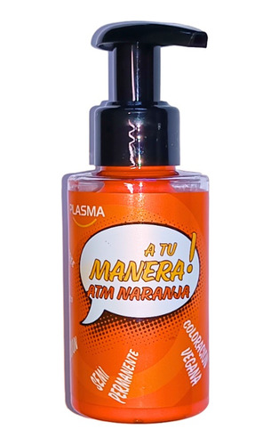 Tintura Vegana Fantasía Plasma X 100 Grs Naranja