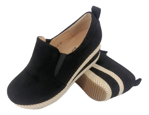 Imagen 2 de 4 de Panchita - Zapato De Mujer Yh-1 Negro