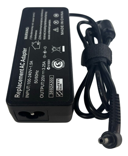 Cargador Para Lenovo Ideapad S145-14ikb S145-14igm S145-15ig Negro