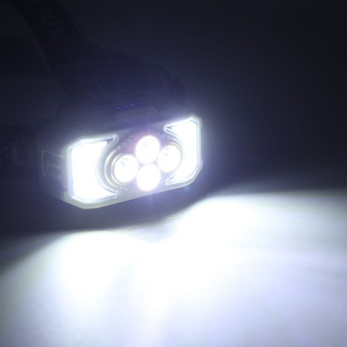 Linterna Frontal Led Superbrillante, De Alto Brillo Y Ligera