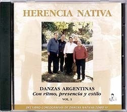 Danzas Argentinas Vol. 1 - Conjunto Herencia Nativa - Cd