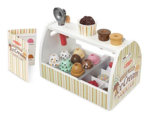 Juego De Madera Melissa & Doug Tienda Nieve Xchws C