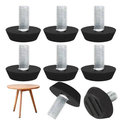 Niveladores De Muebles M8 X 0.591 Pulgada - Patas Ajustables
