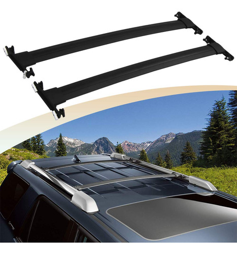 Snailfly Barra Transversal Para Toyota 4runner 2010-2 Negra