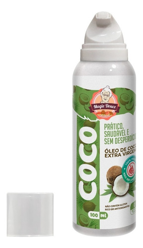  Magie Douce óleo de coco extra virgem 100ml não inflamável