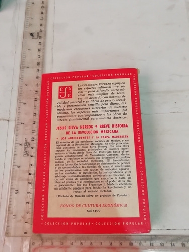 Breve Historia De La Revolución Mexicana Jesús Silva Herzog (Usado)