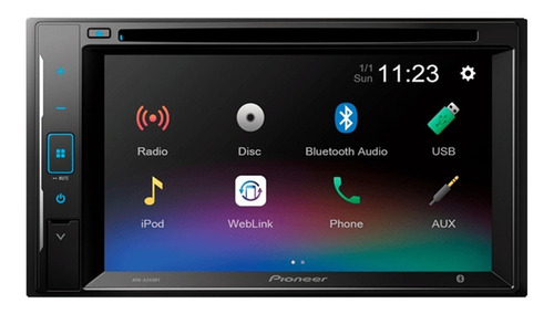 Autoestereo Pantalla Pioneer Avh-a245bt Bluetooth Mirroring