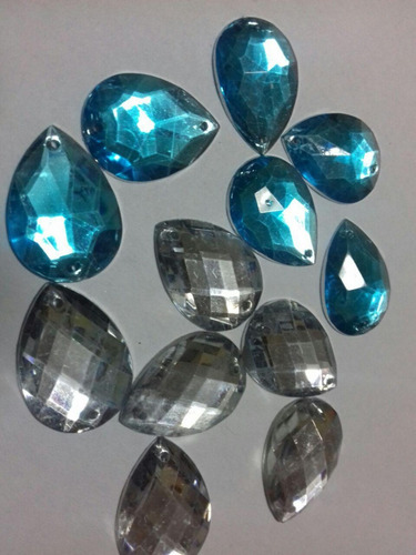 Strass Plateados 8 Mm X 300 Unid
