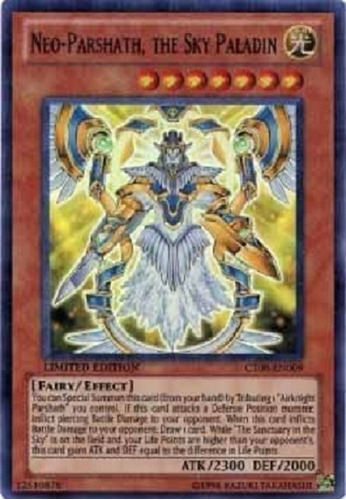 Neo-parsath, El Paladín Del Cielo Super Raro Yugioh