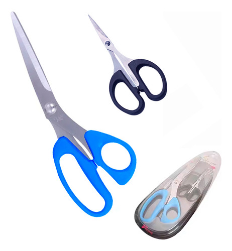 Set De Tijeras De Precisión Manualidades Costura 23 Y 10cm