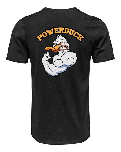 Playera Entrenamiento Deportiva Gym Powerduck Unisex Pesas