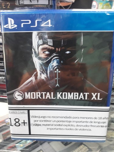 Mortal Kombat Xl Ps4 Nuevo Sellado Fisico