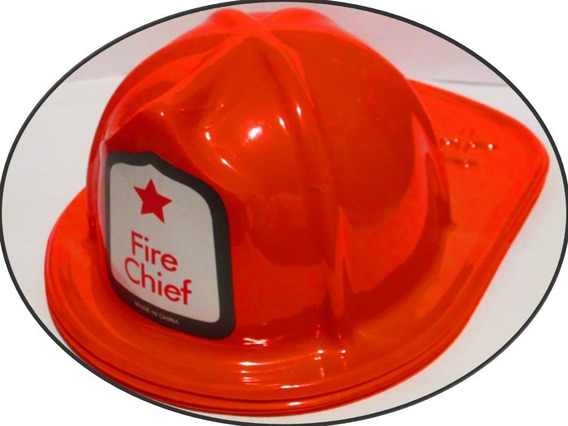 Casco de bombero para adulto