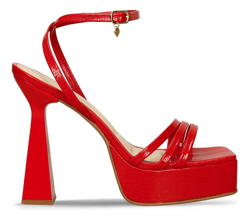 Sandalias Rojo Bata Red Label Haley Mujer