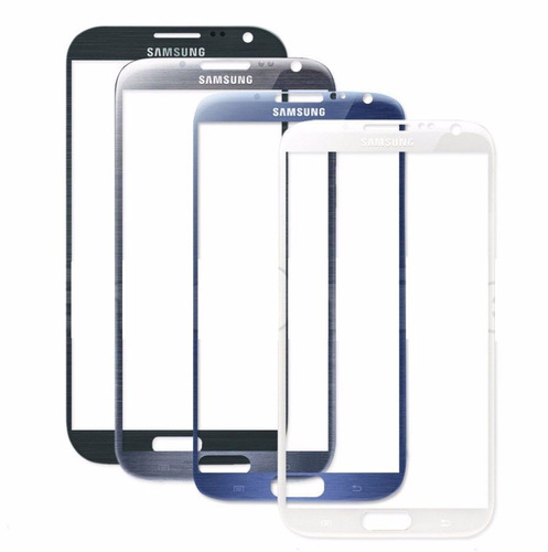 Pantalla Cristal Frontal Samsung Galaxy Note 2 N7100 Blanco