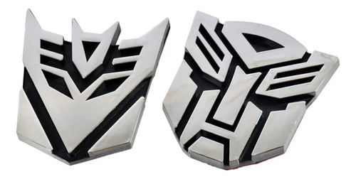 Emblemas Transformers Autobots -decepticon Para Vehículos 