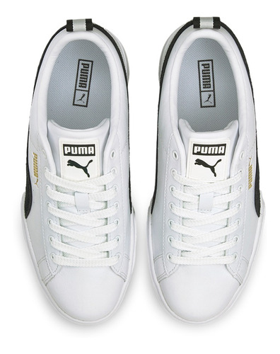 Imagen 4 de 6 de Zapatillas Puma Mayze Leather S Adp En Blanco/negro