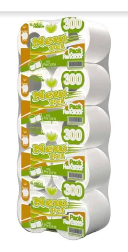  Bolson Papel Higienico Rendidor Hoja Simple Blanco New Pel 