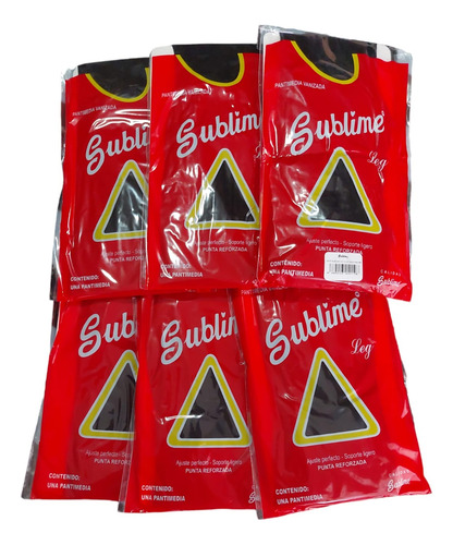 Sublime Pantimedia Licra Vanizada Dama 12 Pares