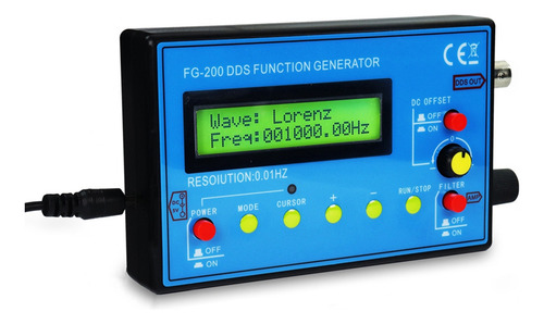Generador De Señales Con Función Dds Crystally-fg-200 Freque