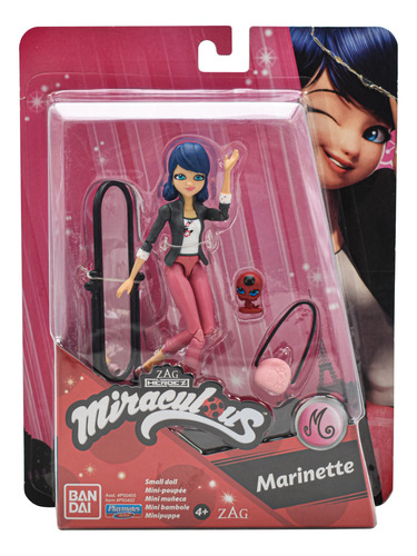 Miraculous Mini Muñeca Marinette 14cm Playmates Toys Cd