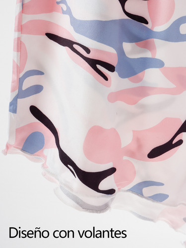 Conjunto De Pijama Verano Mujer Short Y Top De Tirantes