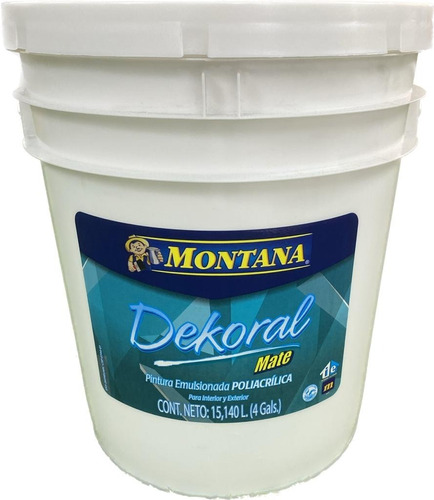 Pintura Dekoral Mate Montana Cuñete