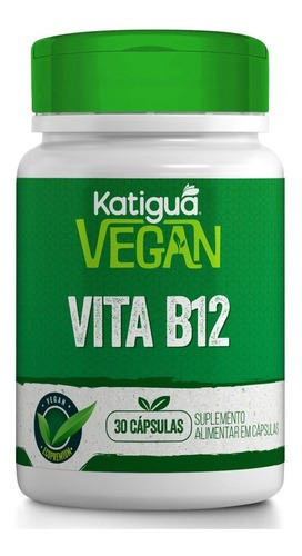 Vitamina B12 Katigua Vegan 30 Cápsulas Veganas