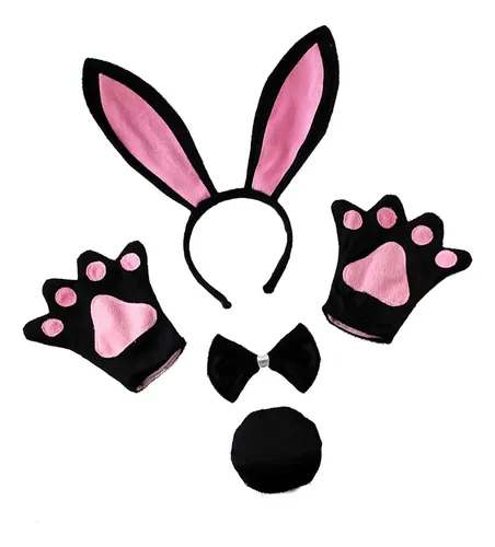 SDXCJY Orejas de conejo, orejas de animal, 2 orejas de conejo, accesorios de pelo de conejo de felpa para mujeres y niñas, Pascua, carnaval, cosplay, accesorios de fiesta, carnaval, Pascua (marrón