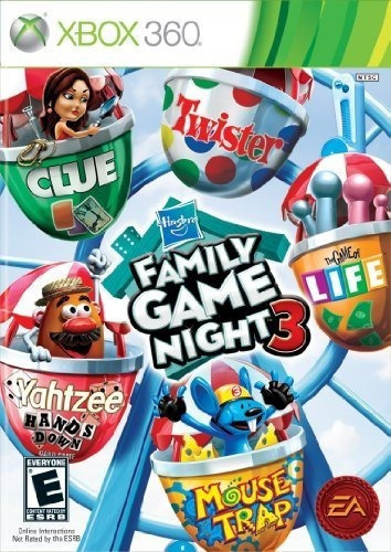 Hasbro Family Game Night 3  Xbox 360