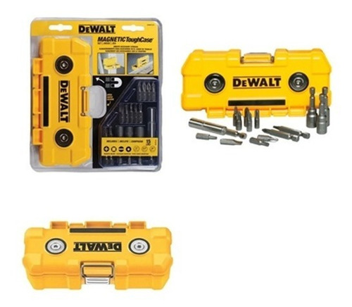 Jogo 15pcs Pontas C/ Estojo Magnético Dwmtc15 - Dewalt