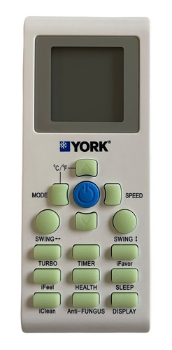 Control York Aire Minisplit Ykr-p/001e Ykr-p/002e Yhge12