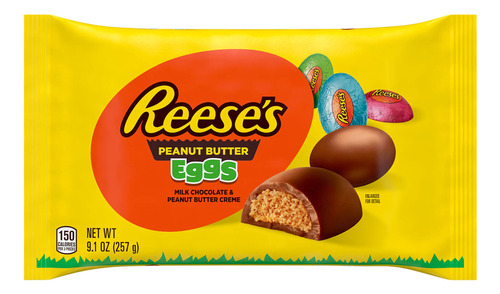 Reese's Huevos De Crema De Mantequilla De Man Con Chocolate