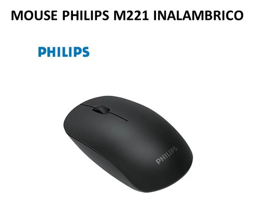 Mouse Philips M221 Inalambrico