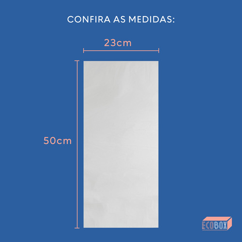 Papel De Seda 23x50cm Branco 100 Folhas Lisa