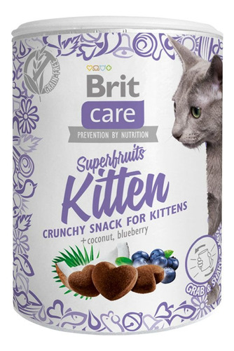 Brit Care Cat Snack Superfruits Kitten 100g