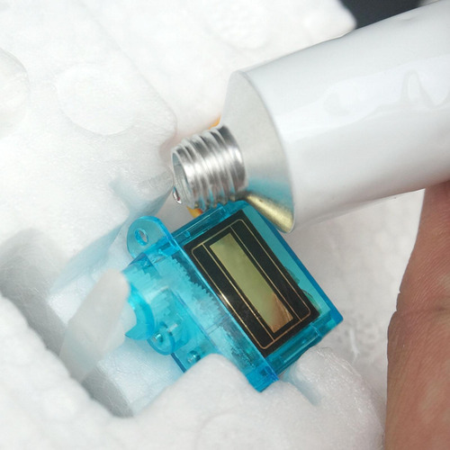 2 Pegamento De Espuma Portátil Transparente Potente Fácil