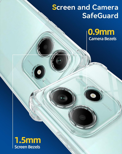Funda Transparente Tpu Silicona Para Redmi Note 14 4g.