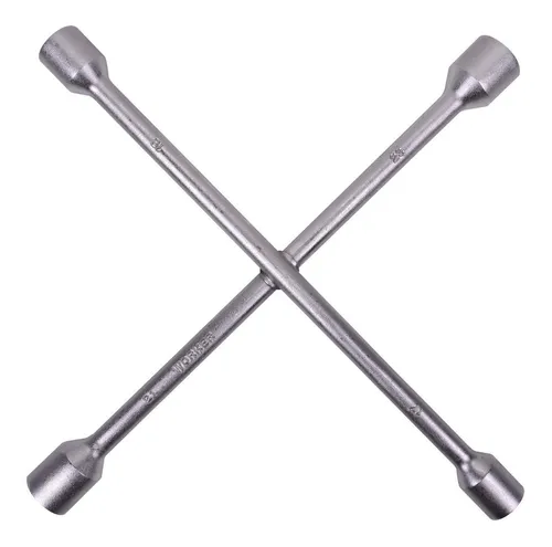 Llave de rueda tipo cruz Worker, 17 x 19 x 21 x 23 mm