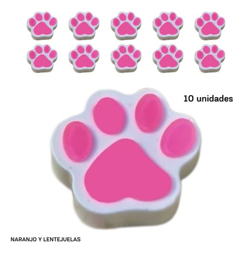 Pack 10u Jabones Huellitas.ideal Souvenir, Aromas Exquisitos
