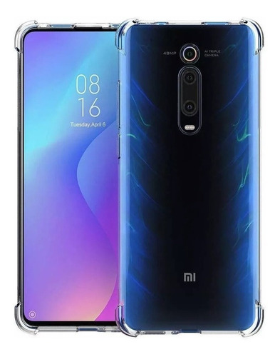 Funda Tpu Para Xiaomi Mi 9t Clear Antishock Reforzada