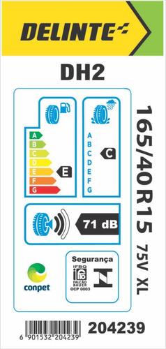 Imagem 9 de 9 de Kit 4x Pneu 165/40 R15 75v Perfil Baixo Rebaixado Stretch