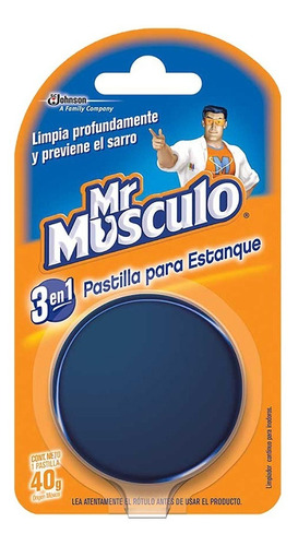 Pastilla Sanitaria Mr Músculo 40 Gr