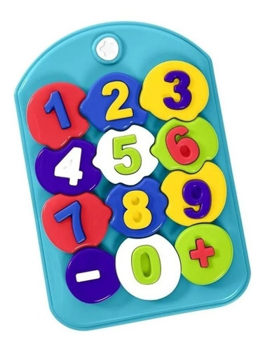 Rompecabezas Didáctico Puzzle Mania Números Calesita Tateti
