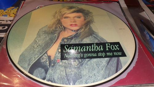 Samantha Fox Nothings Gonna Stop Me Now Maxi Picture Uk 1987
