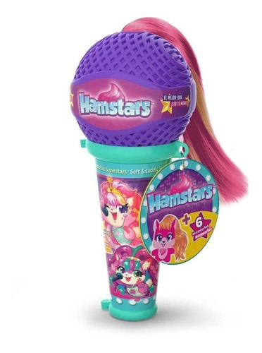 Hamstars Micro Popstar Con Pelo Real Next P - Sharif Express