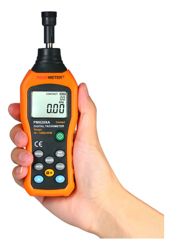 ~ Velocímetro Digital Peakmeter, Medidor De Rpm Lcd