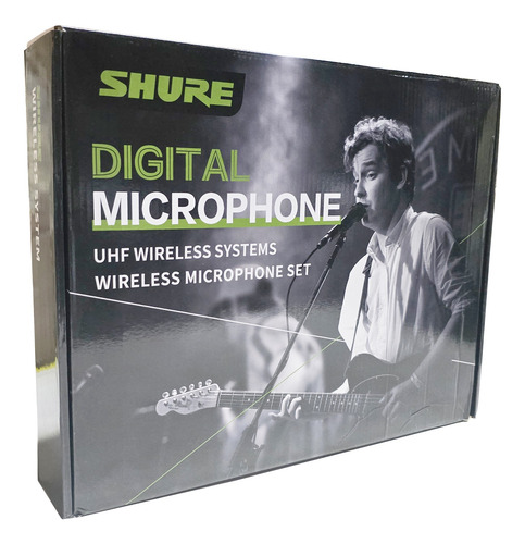 Micrófonos Inalámbricos Shure Sixd4 Dual / Slxd2 Beta 58a Negro